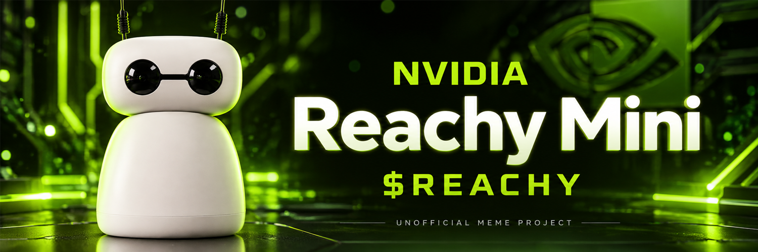 NVIDIA Reachy Mini $REACHY banner